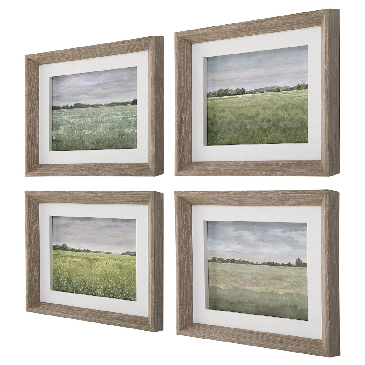 Quiet Meadows Framed Prints, S/4 - Uttermost - Framed Prints by Modest Hut