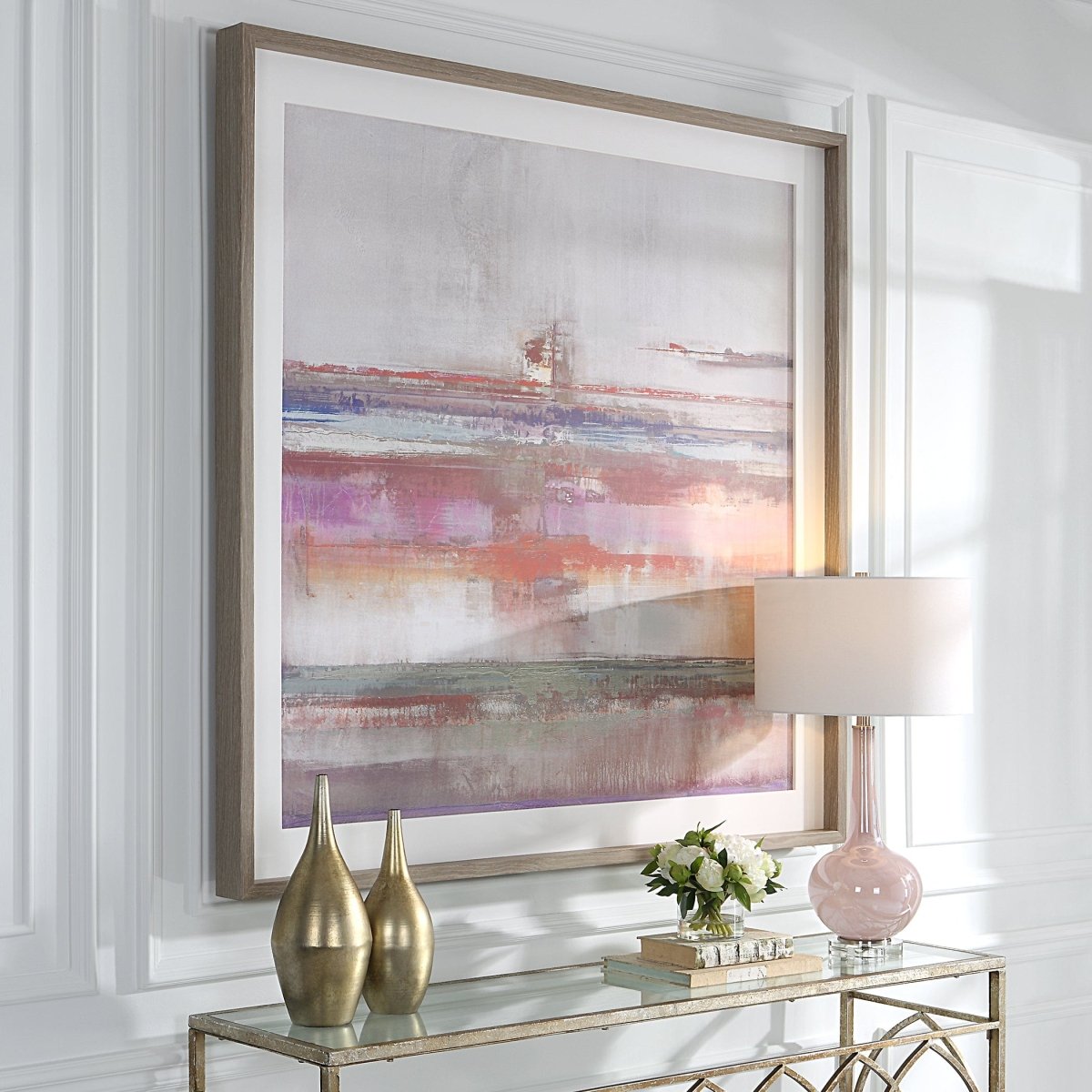 Torrent Abstract Art Framed Print - Uttermost - Framed Prints by Modest Hut