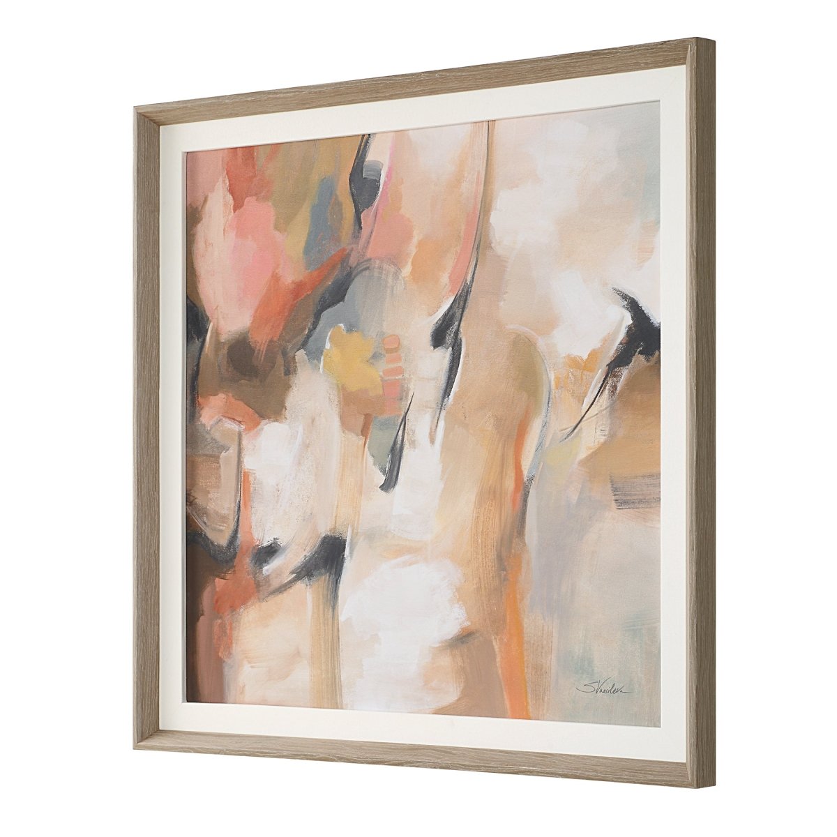 Uphill Framed Abstract Print - Uttermost - Framed Prints by Modest Hut