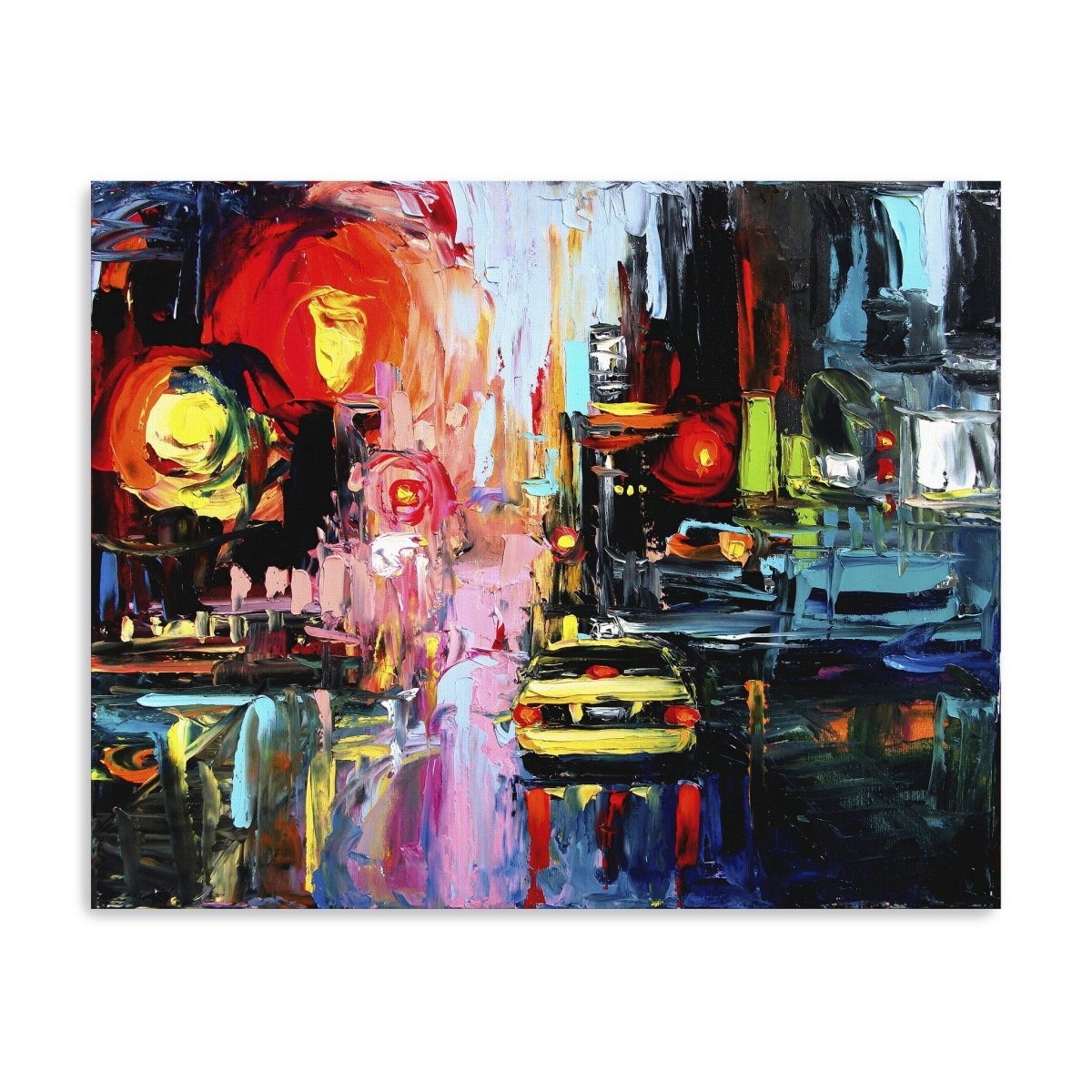 Faces of the City Cxvi Canvas Wall Art - Lumaprints - Gallery Canvas by Modest Hut