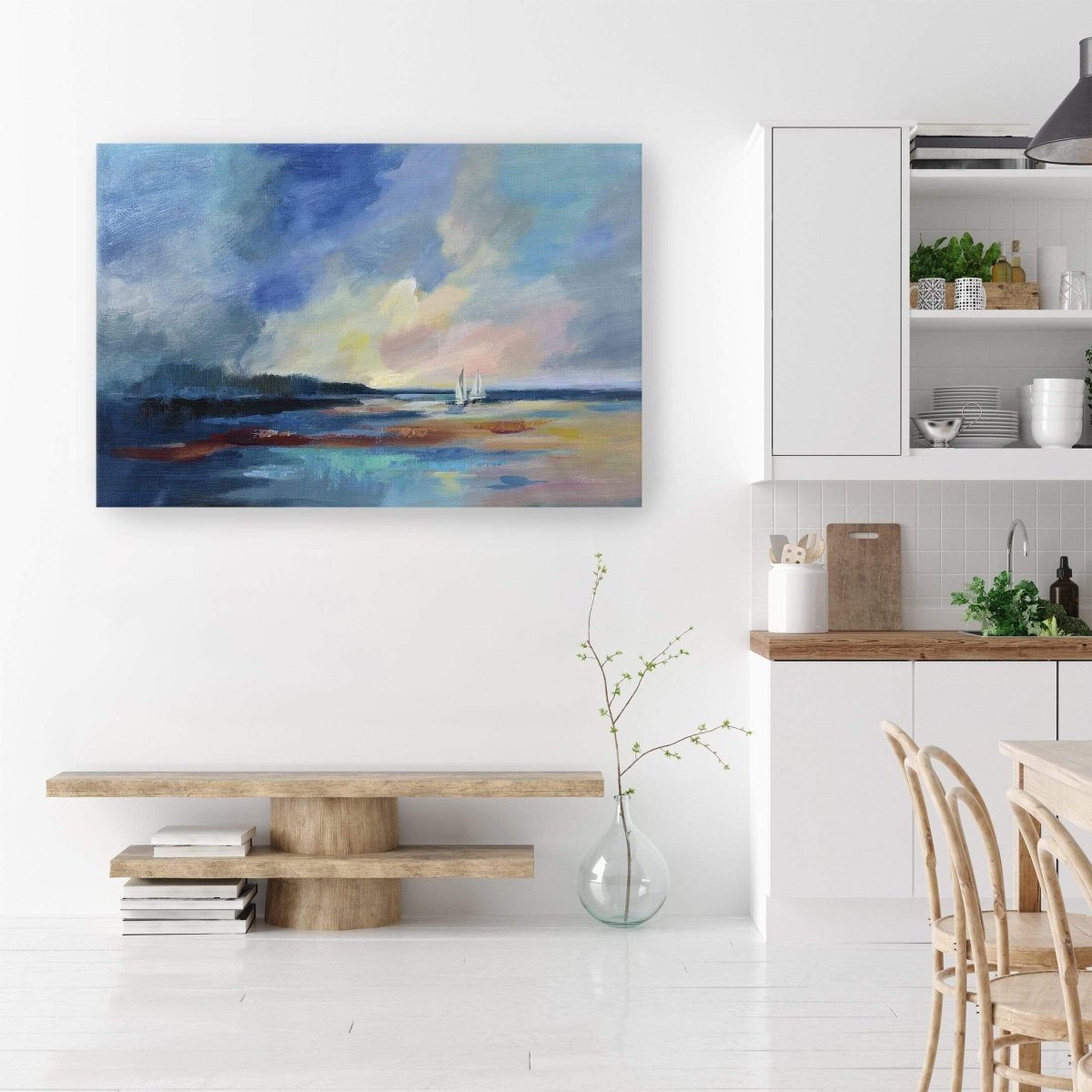 Sea And Sky - Lumaprints - Gallery Canvas by Modest Hut