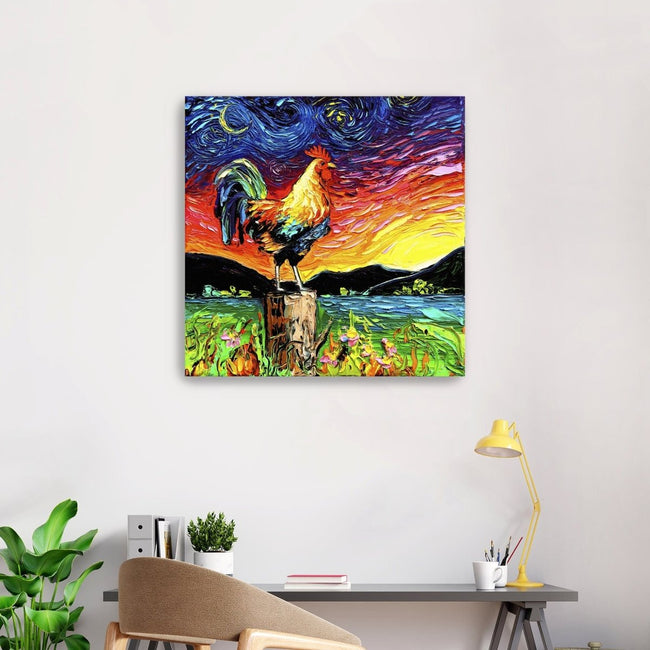 Starry Starry Morning Canvas Wall Art - Lumaprints - Gallery Canvas by Modest Hut