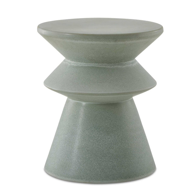 Imogene Seafoam Glaze Garden Stool - Uttermost - Garden Stools by Modest Hut