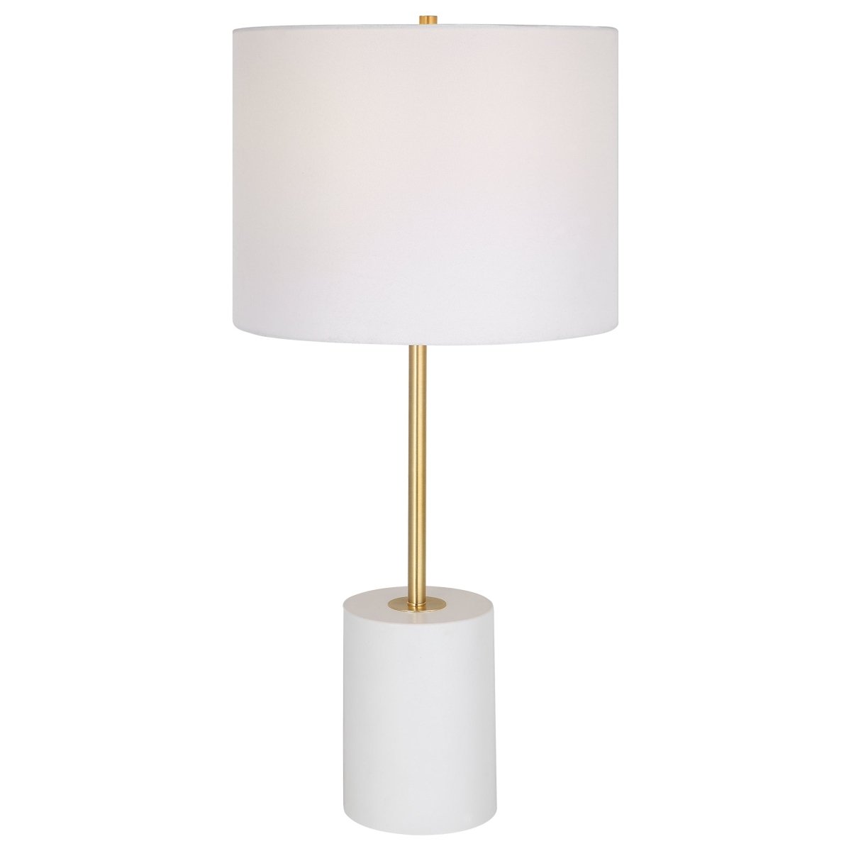 Contemporary Black Accent Table Lamp - Uttermost - Lamps by Modest Hut