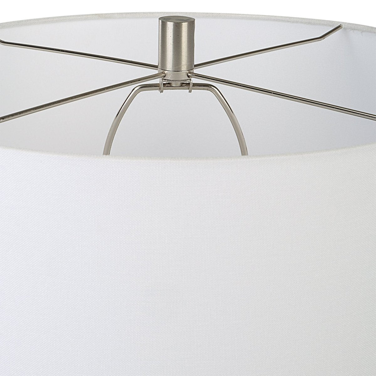 Heir Chalk White Table Lamp - Uttermost - Lamps by Modest Hut