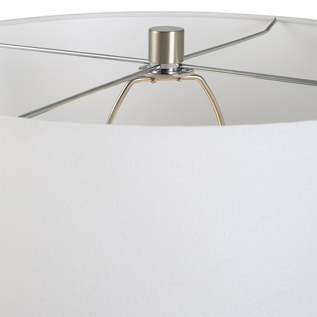 Teramo Scalloped Ceramic Table Lamp - Uttermost - Lamps by Modest Hut