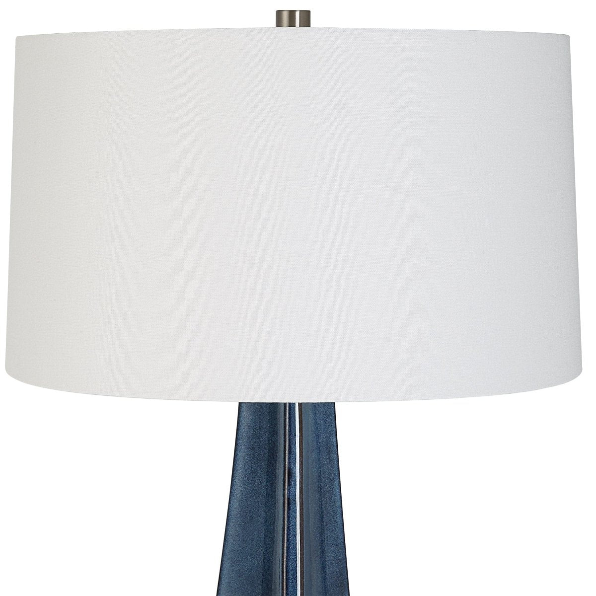 Teramo Scalloped Ceramic Table Lamp - Uttermost - Lamps by Modest Hut