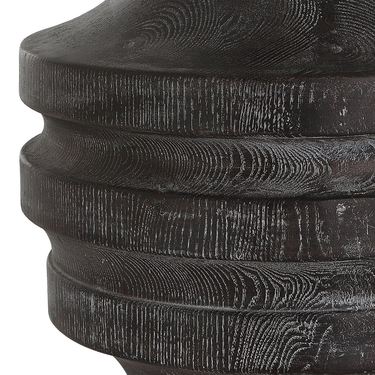 Timber Carved Wood Table Lamp - Uttermost - Lamps by Modest Hut