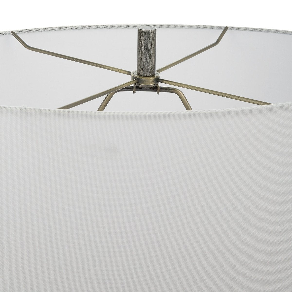 V - Groove Modern Table Lamp - Uttermost - Lamps by Modest Hut