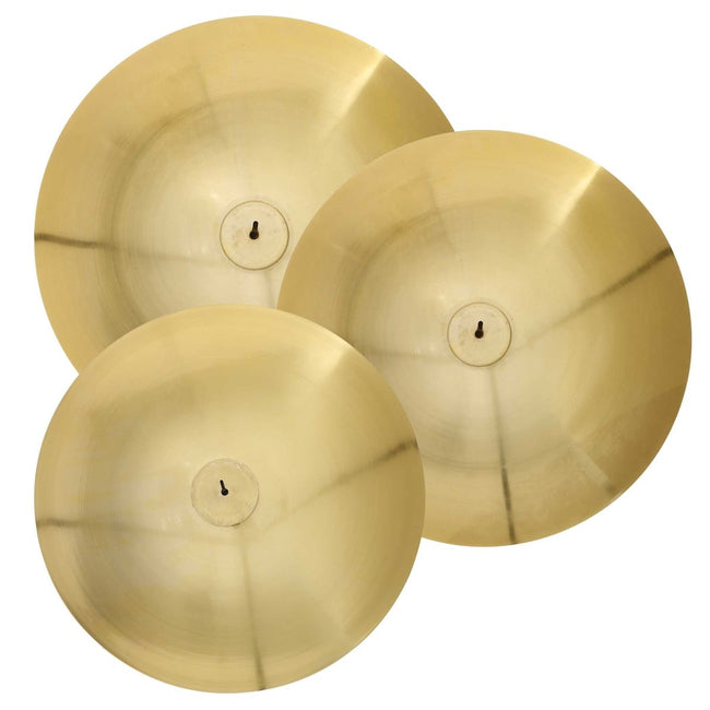 Cymbalic Round Brass Wall Art Set/3 - Uttermost - Metal Wall Decor by Modest Hut