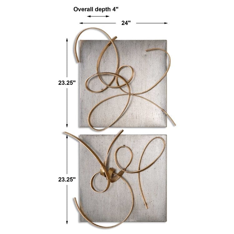 Harmony Metal Wall Decor - Uttermost - Metal Wall Decor by Modest Hut
