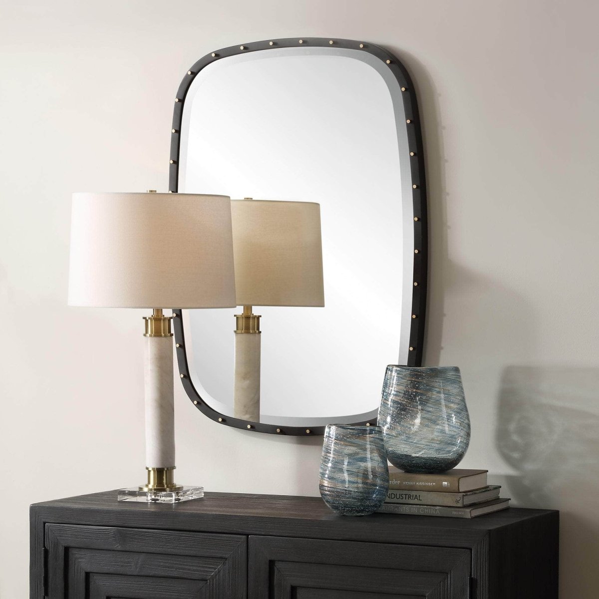 Benedo Industrial Mirror - Uttermost - Other Mirrors by Modest Hut