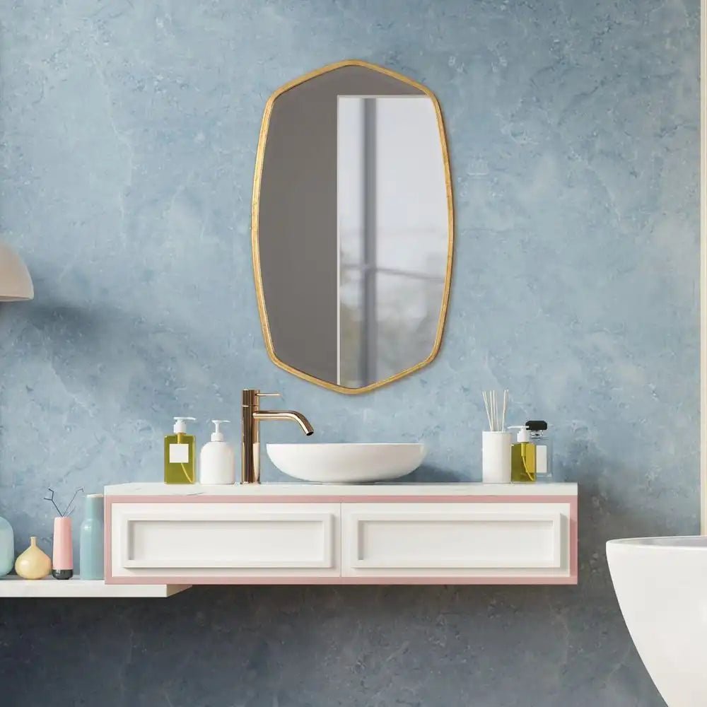 Duronia Gold Mirror - Uttermost - Other Mirrors by Modest Hut