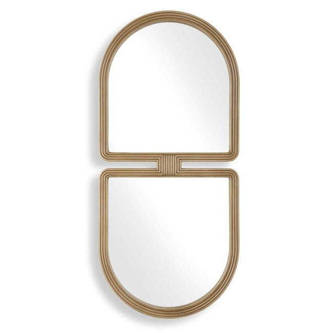 Jacques Art Deco Gold Mirror - Uttermost - Other Mirrors by Modest Hut