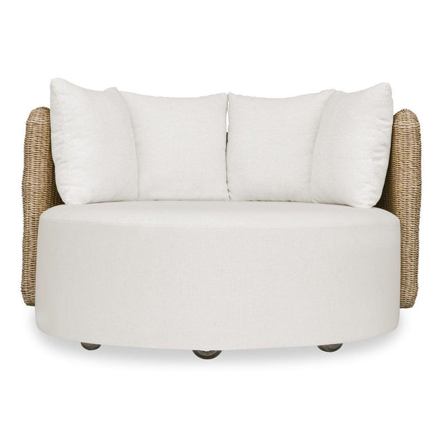 Sunset Outdoor Swivel Day Bed - Uttermost - Outside Seating by Modest Hut