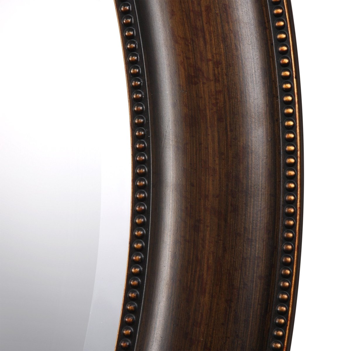 Dark Bronze Oval Frame Mirror - Uttermost - Oval Mirrors by Modest Hut