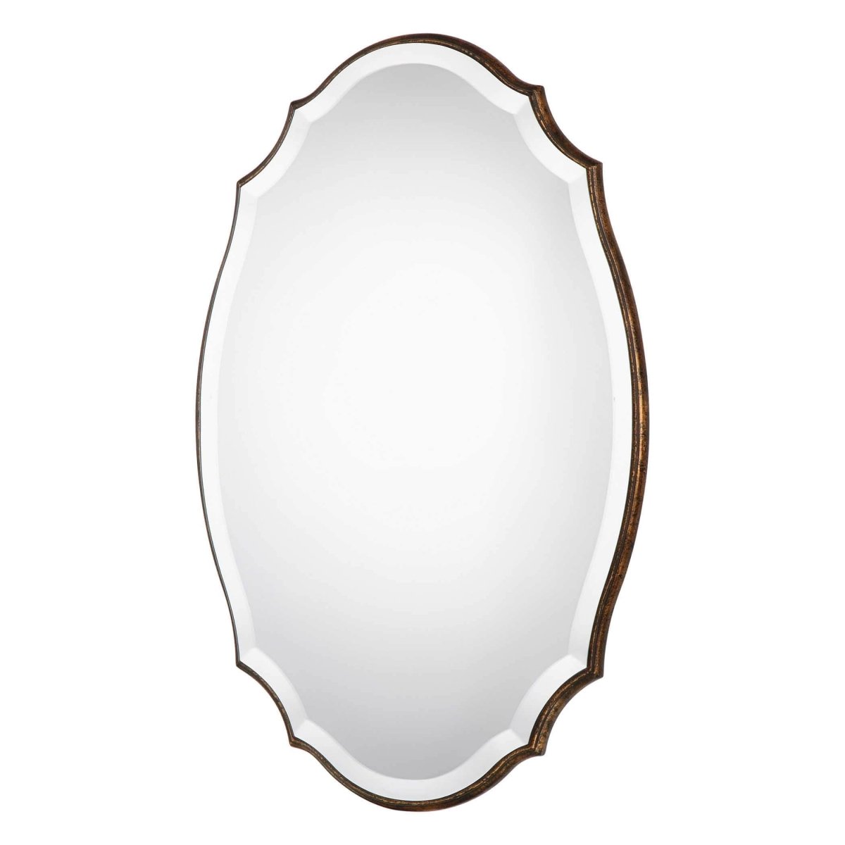 Rotundum Beveled Mirror - Uttermost - Oval Mirrors by Modest Hut