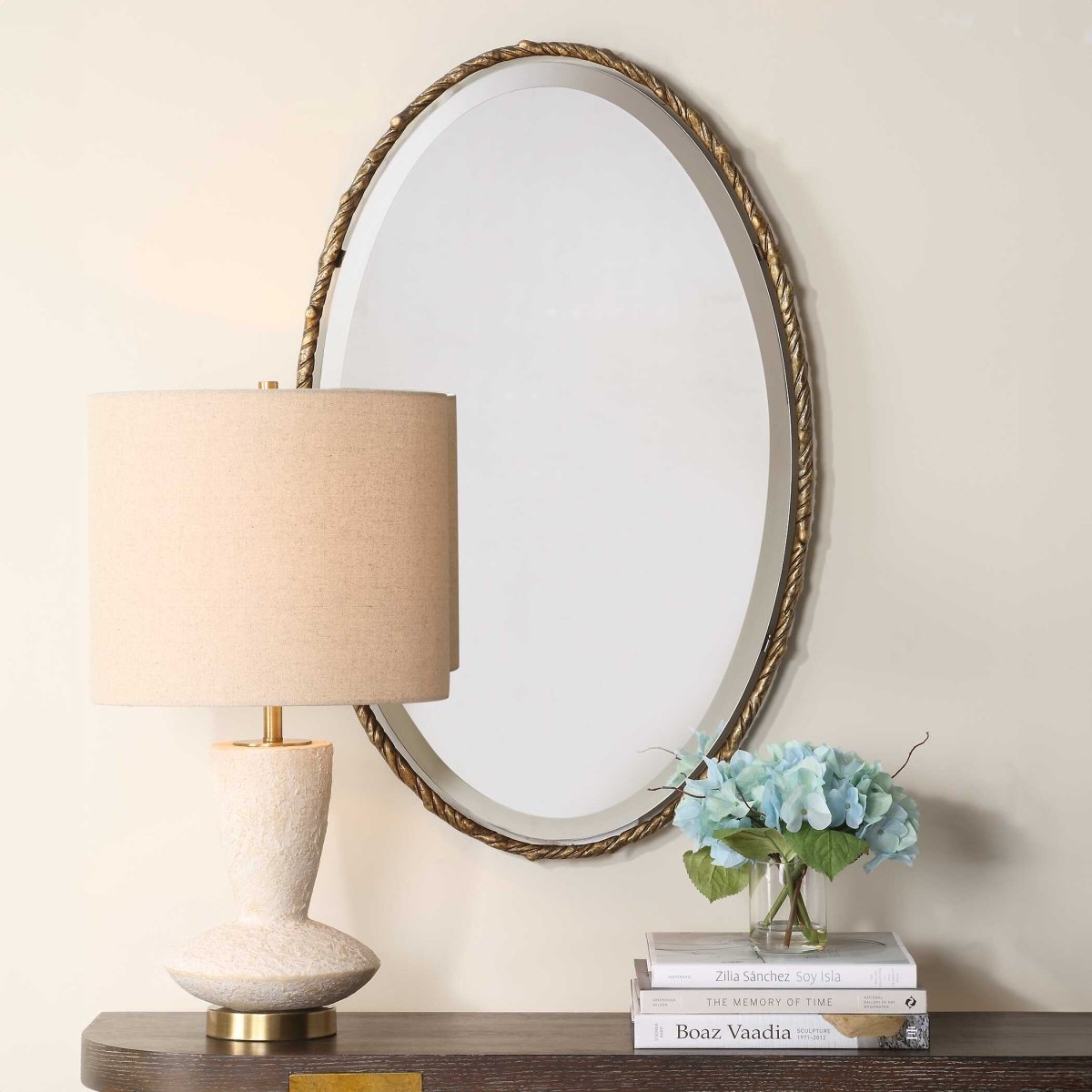 Twisted Branch Oval Mirror - Uttermost - Oval Mirrors by Modest Hut