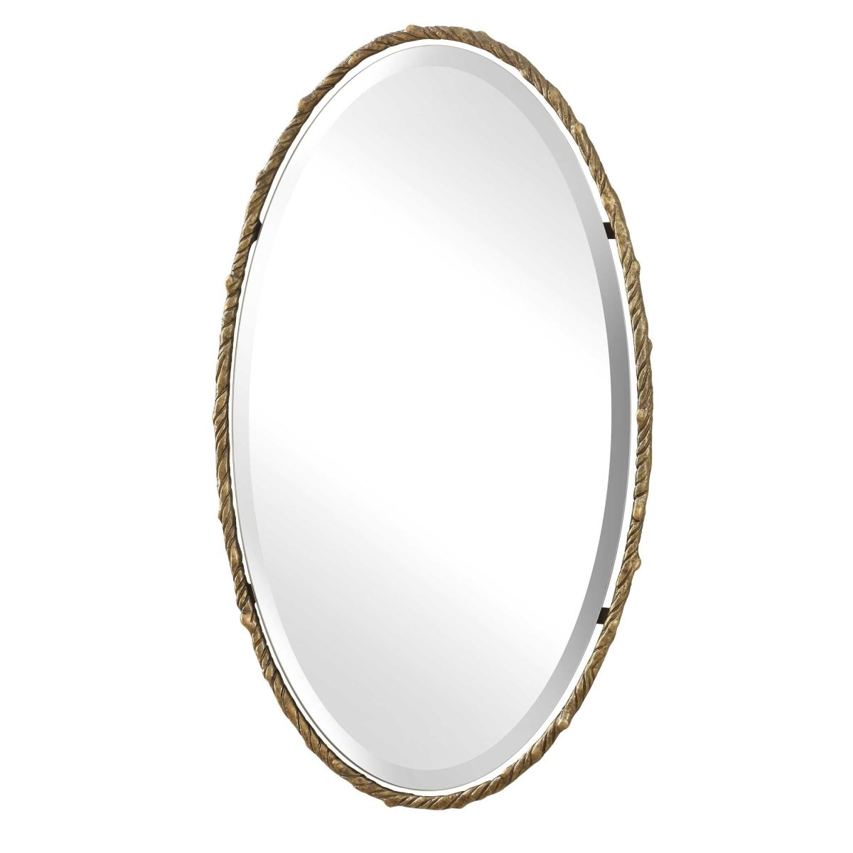 Twisted Branch Oval Mirror - Uttermost - Oval Mirrors by Modest Hut