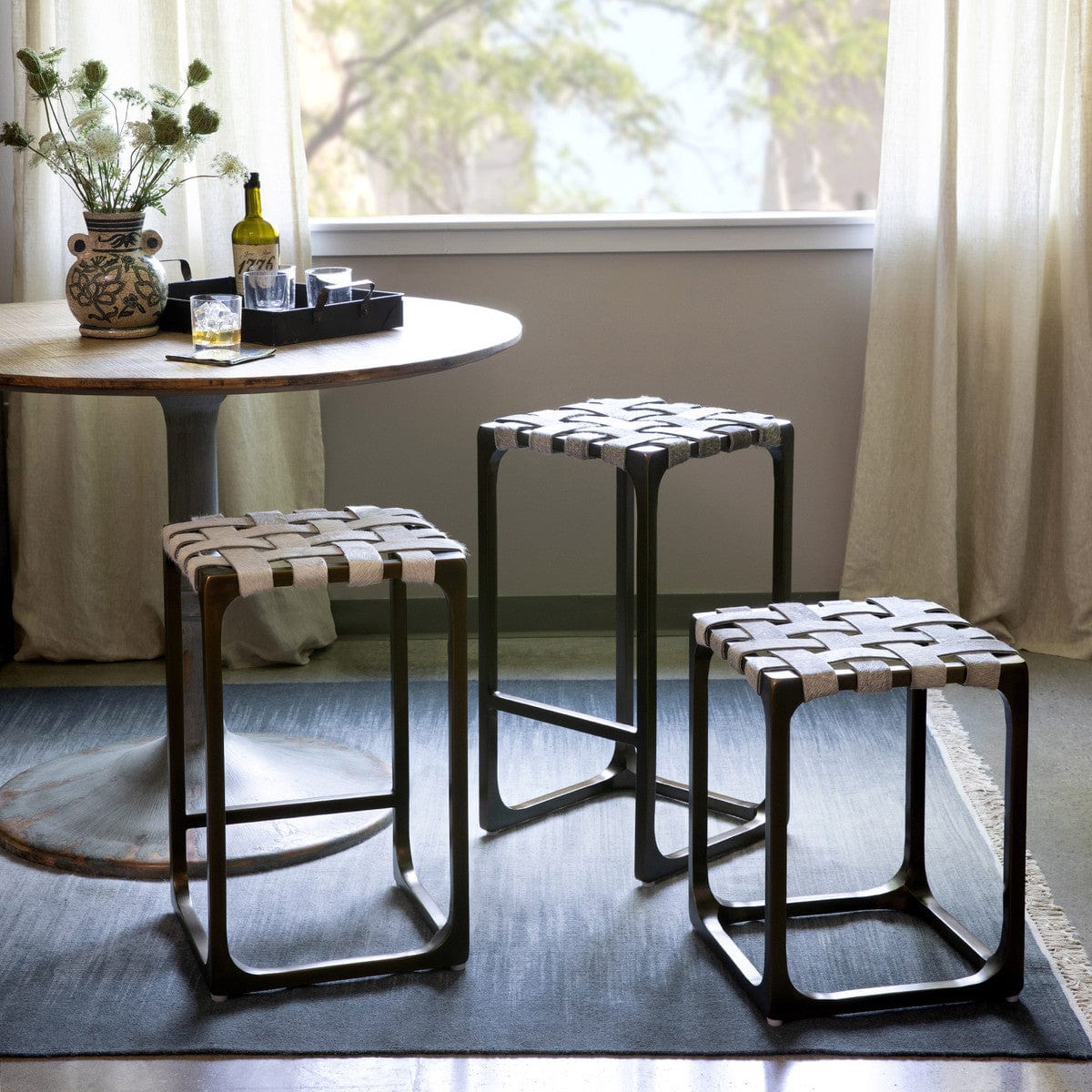 Taurus Stool - Park Hill - by Modest Hut