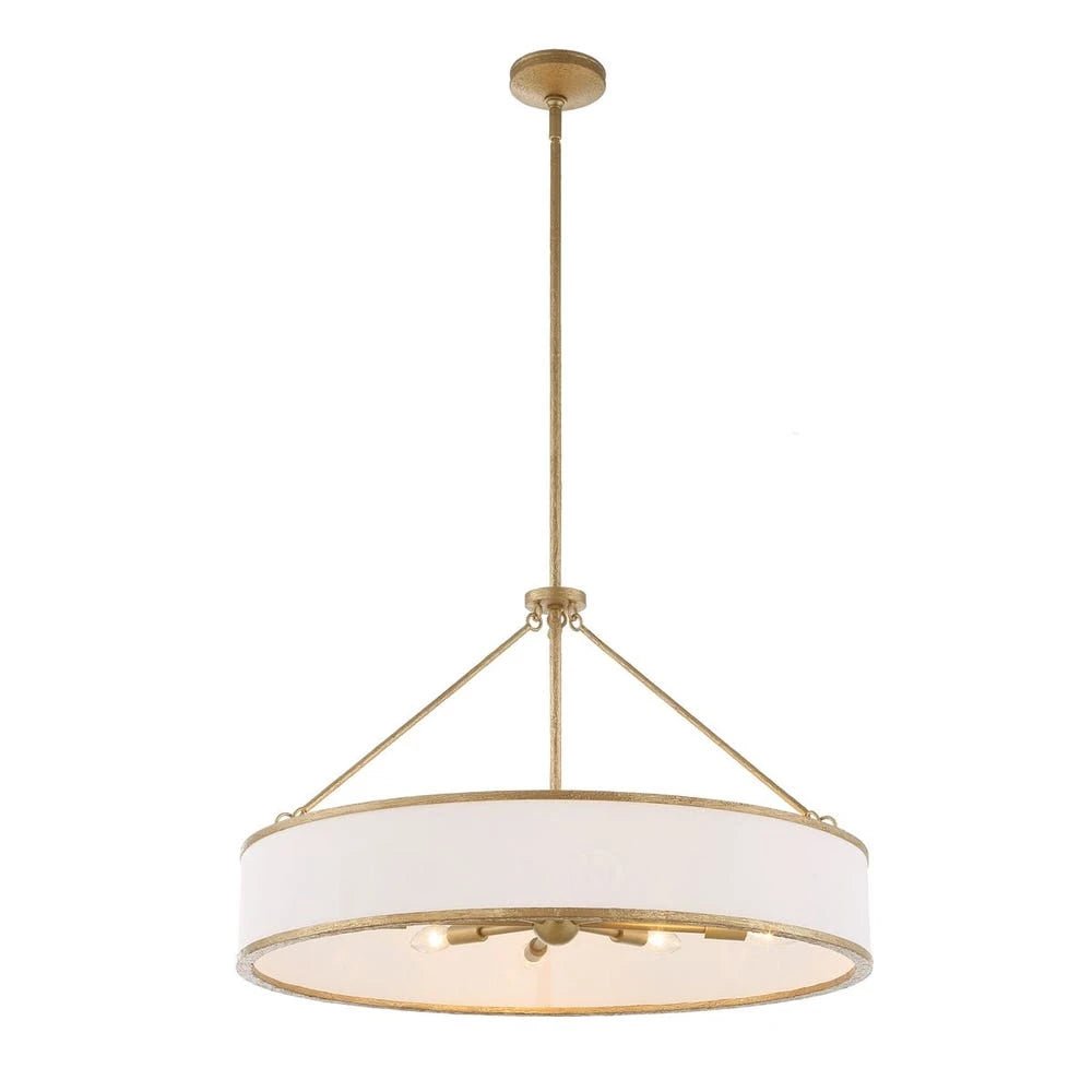 Algiers 8 Light Drum Pendant - Uttermost - Pendants by Modest Hut