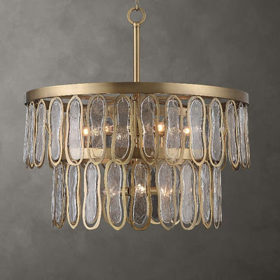 Aurelie 9 Light Round Pendant - Uttermost - Pendants by Modest Hut