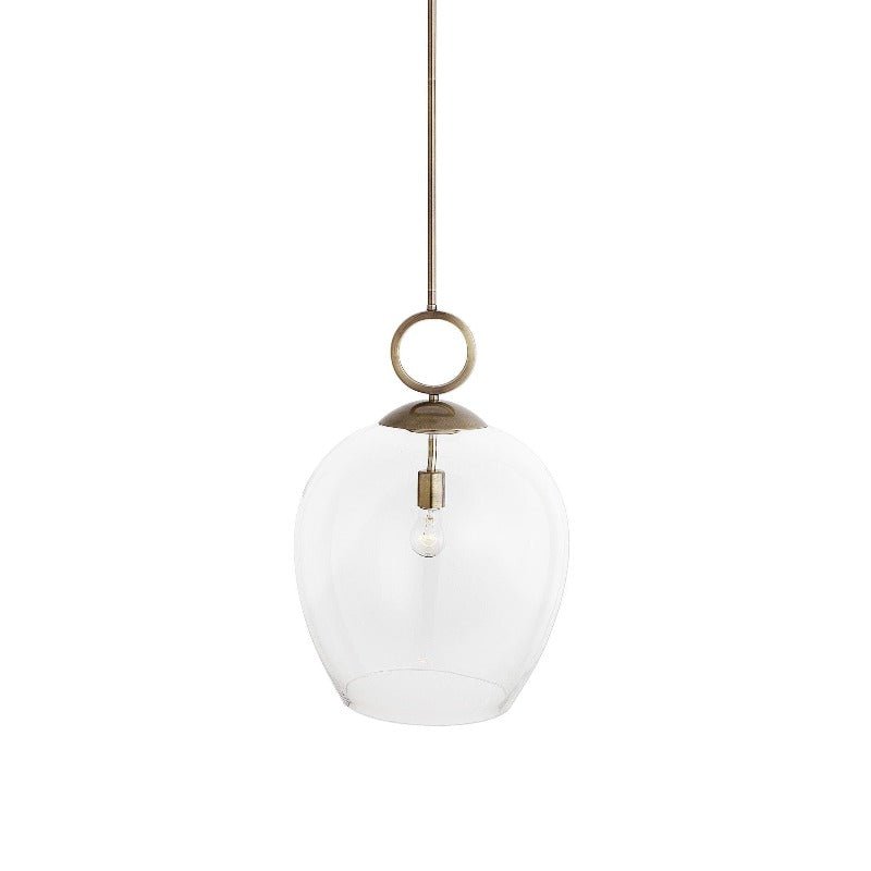 Blown Glass Calixx Pendant - Uttermost - Pendants by Modest Hut