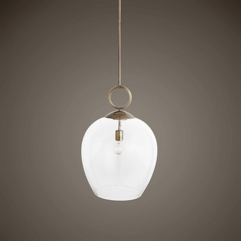 Blown Glass Calixx Pendant - Uttermost - Pendants by Modest Hut