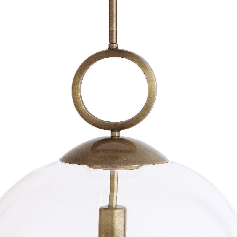 Blown Glass Calixx Pendant - Uttermost - Pendants by Modest Hut