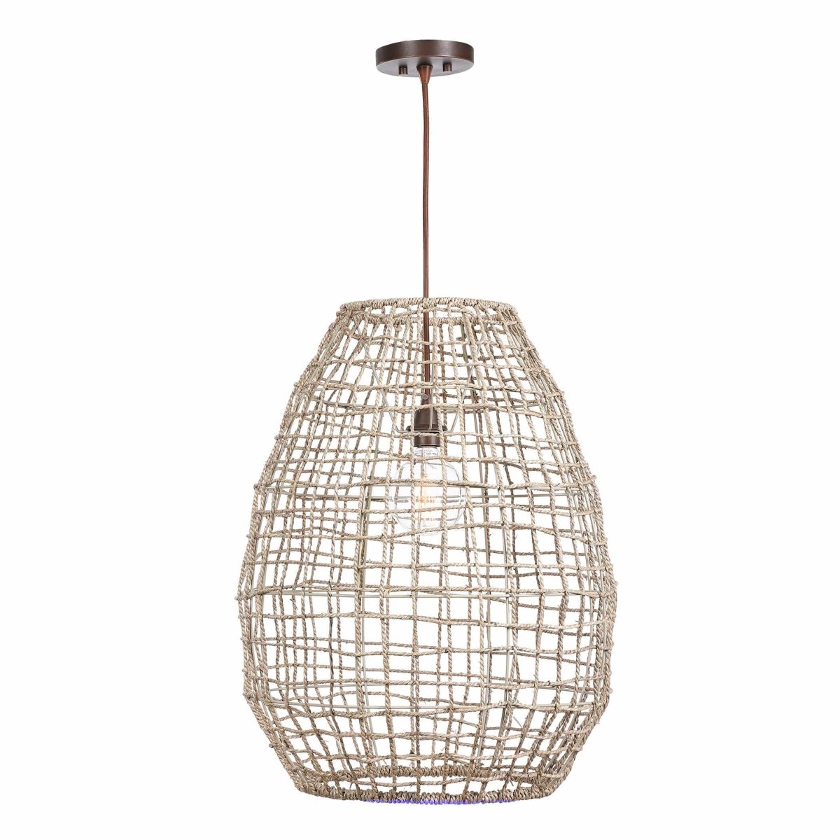 Cross Weave Pendant - Uttermost - Pendants by Modest Hut