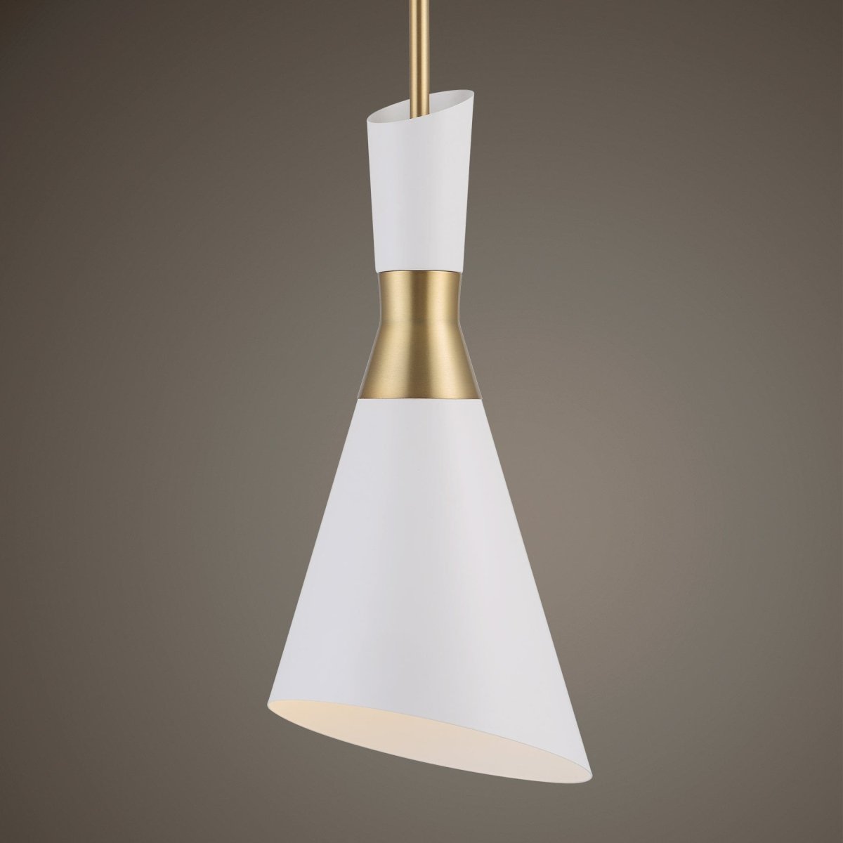 Eames 1 Light Modern Mini Pendant - Uttermost - Pendants by Modest Hut
