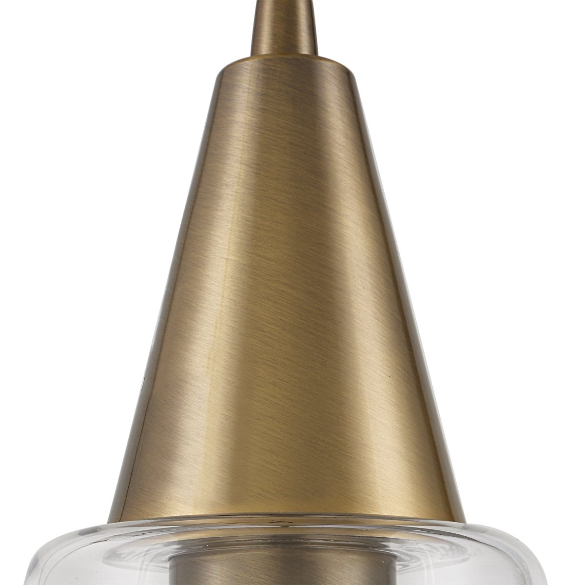 Eichler Antique Brass 1 Light Mini Pendant - Uttermost - Pendants by Modest Hut