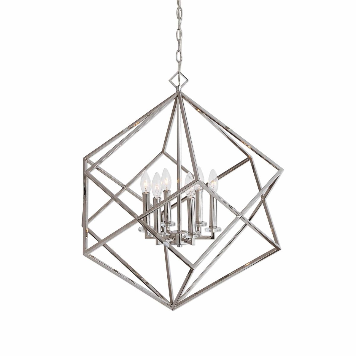 Eucli, 6 Lt. Pendant - Uttermost - Pendants by Modest Hut