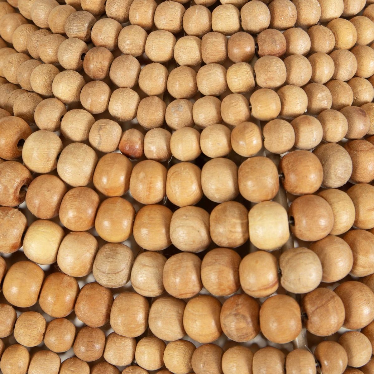 Kauri 1 Light Wooden Bead Pendant - Uttermost - Pendants by Modest Hut
