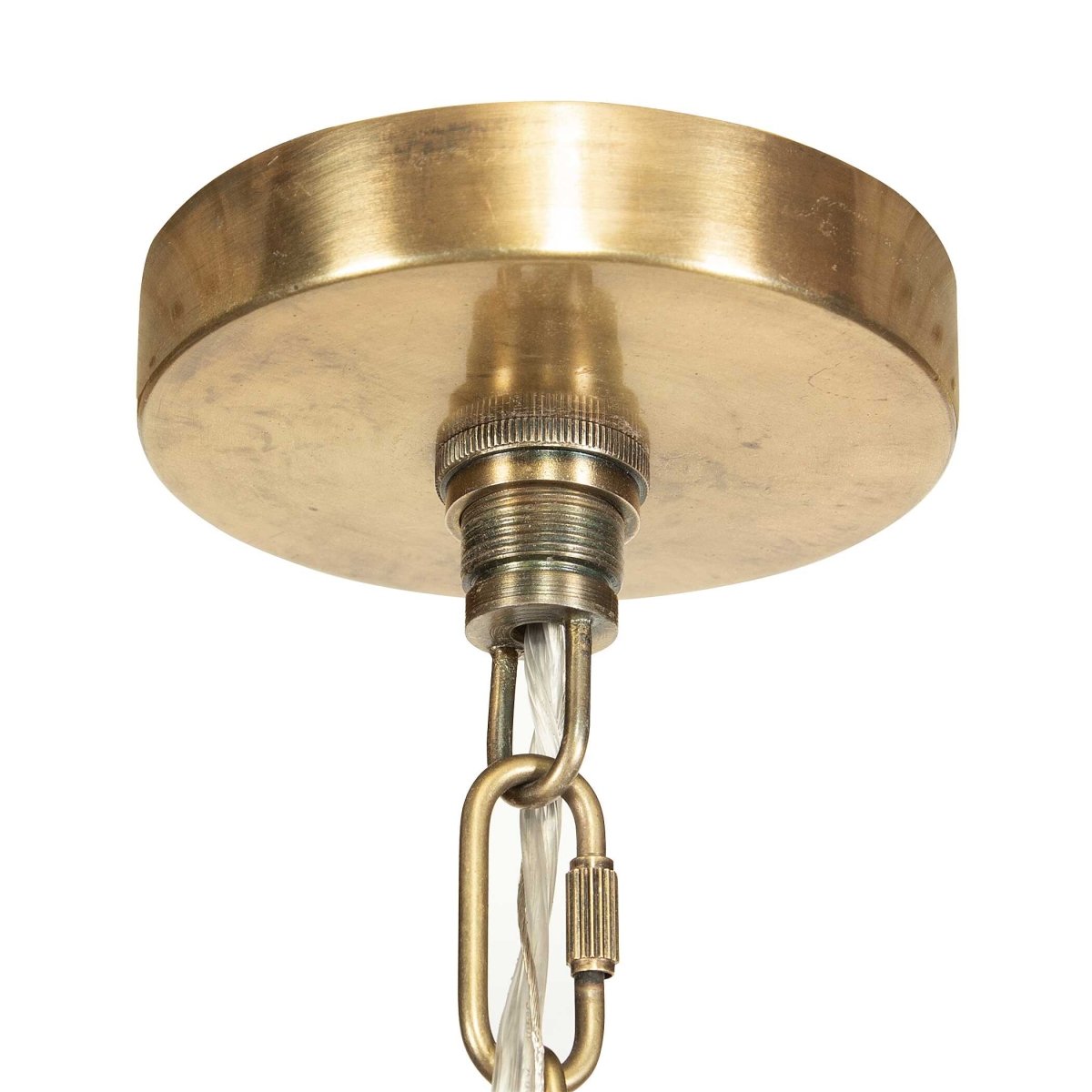 Kauri 1 Light Wooden Bead Pendant - Uttermost - Pendants by Modest Hut