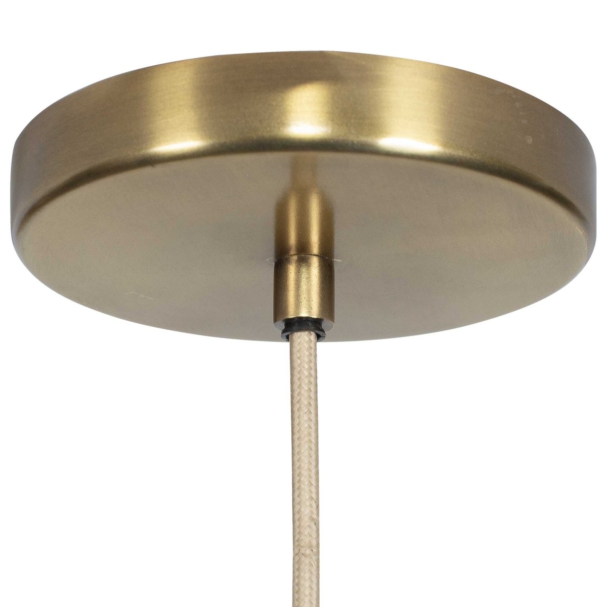 Murmur Woven Brass 1 Light Pendant - Uttermost - Pendants by Modest Hut