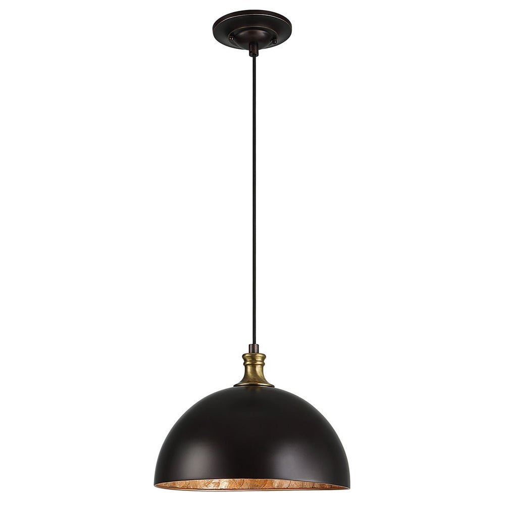 Placuna 1 Lt. Bronze Pendant - Uttermost - Pendants by Modest Hut