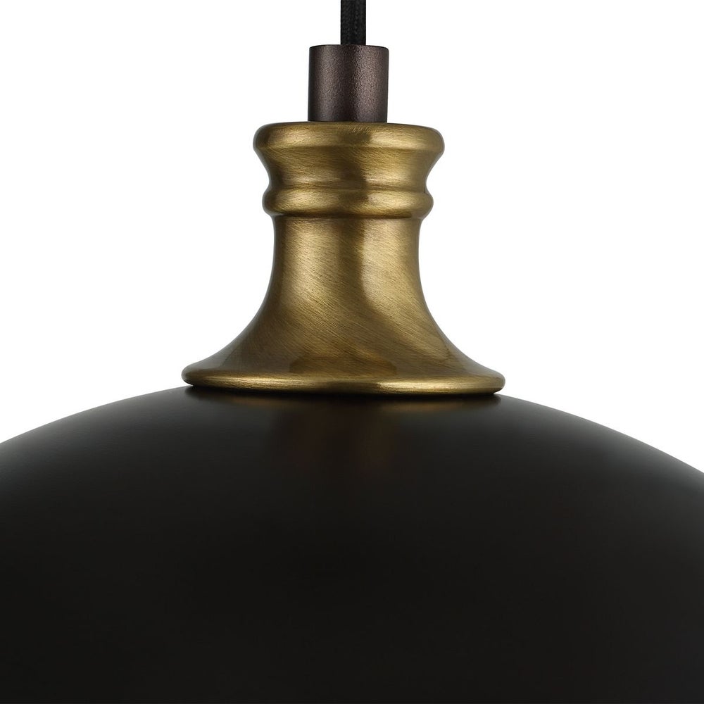 Placuna 1 Lt. Bronze Pendant - Uttermost - Pendants by Modest Hut