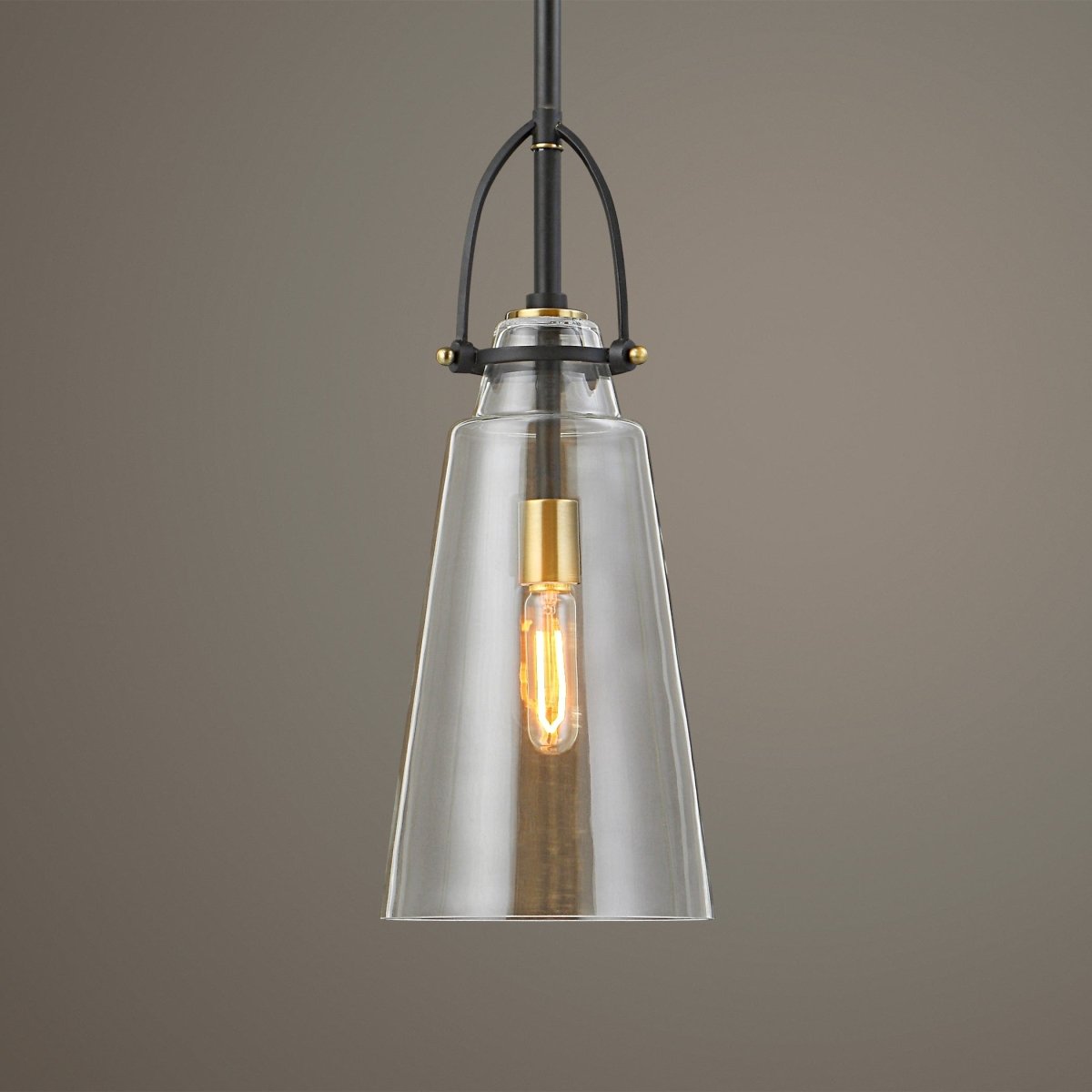Saugus Industrial 1 Light Pendant - Uttermost - Pendants by Modest Hut