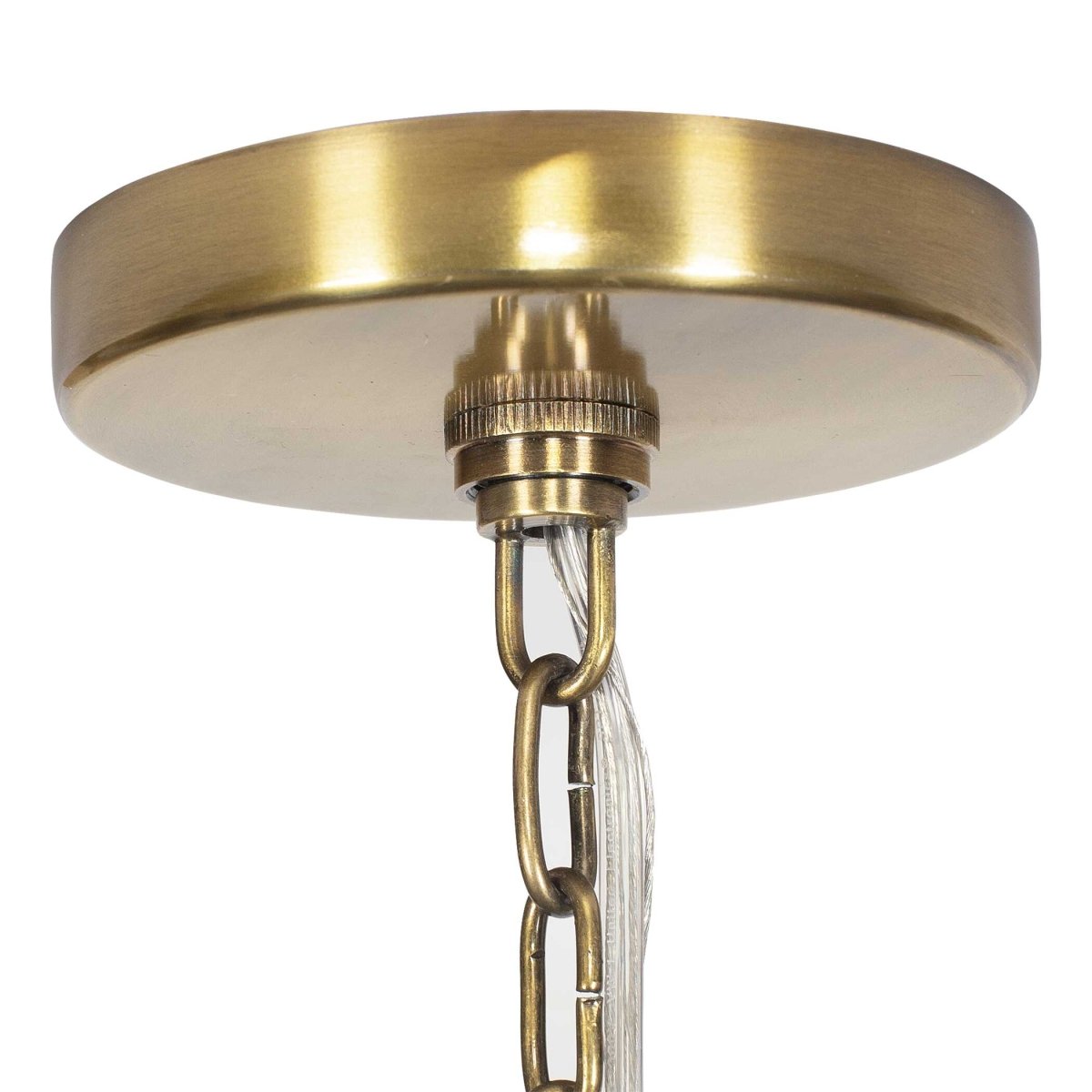 Tauranga Seagrass 5 Light Pendant - Uttermost - Pendants by Modest Hut