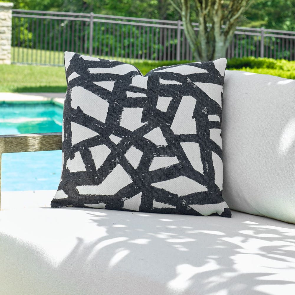 Draft Outdoor Pillow - Uttermost - Pillows by Modest Hut
