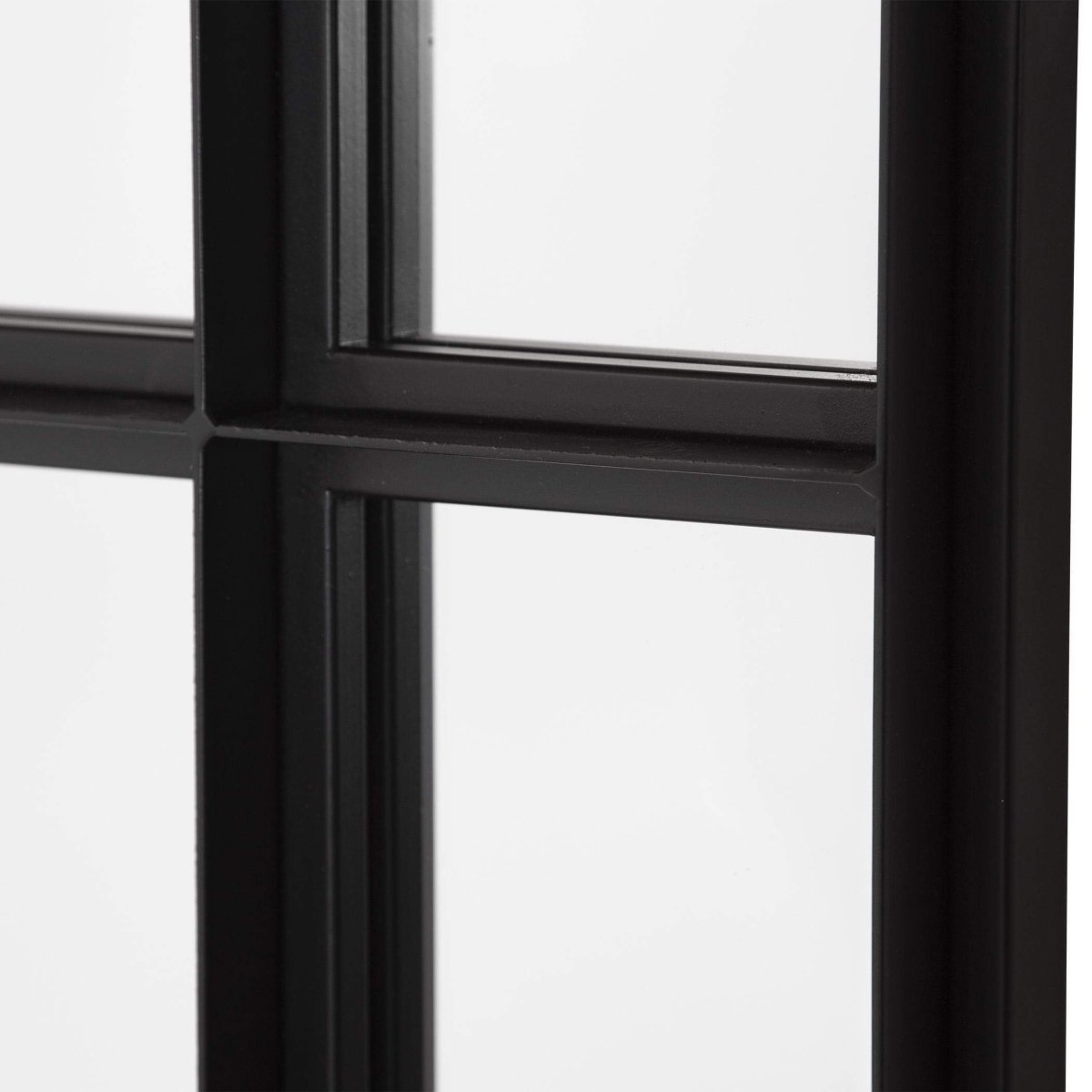 Addy Black Iron Mirror - Uttermost - Rectangular Mirrors by Modest Hut