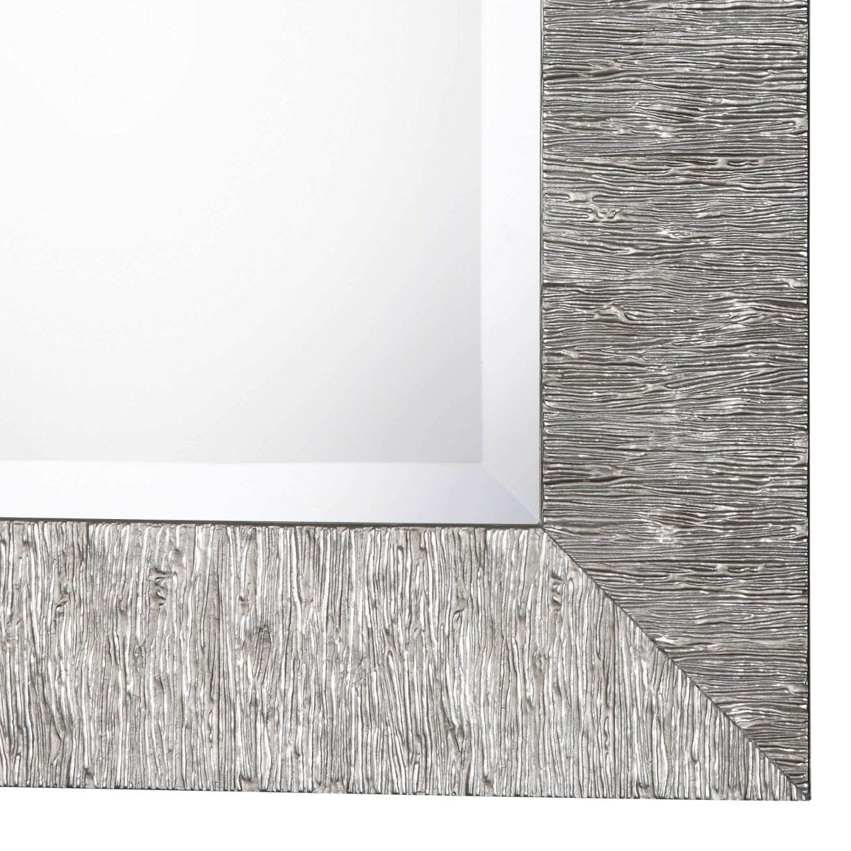 Argenti textured mirror - Uttermost - Rectangular Mirrors by Modest Hut