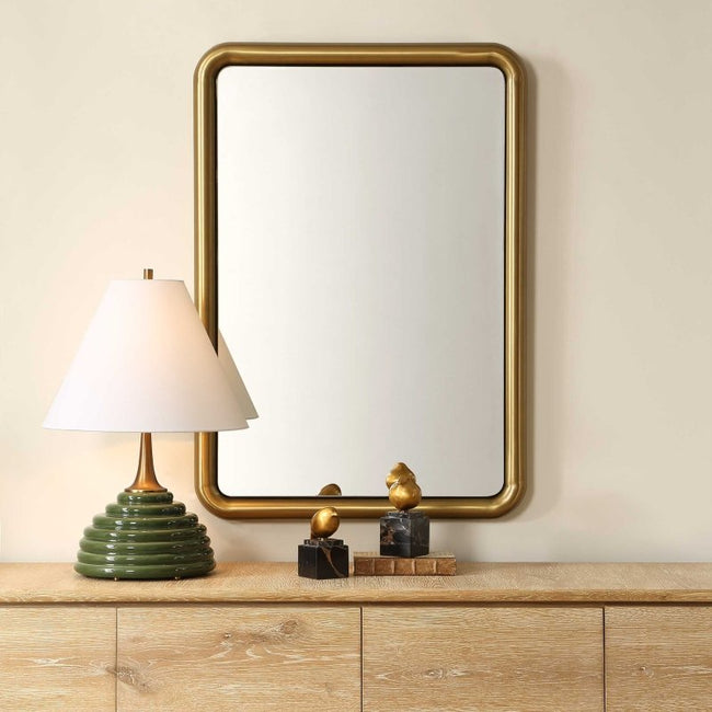 Atkinson Modern Brass Mirror - Other Mirrors