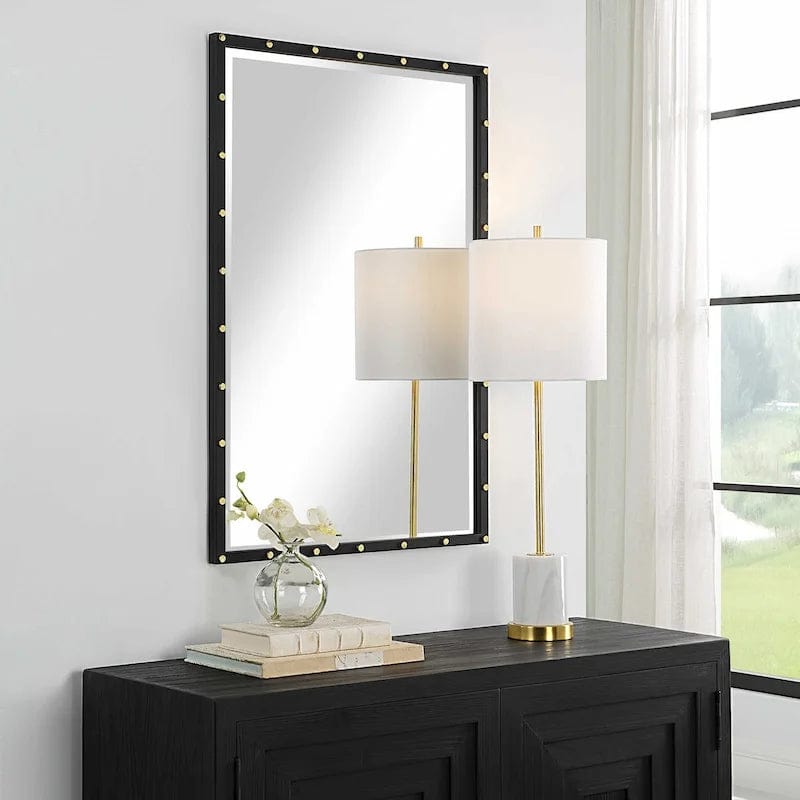 Benedo Vanity Mirror - Uttermost - Rectangular Mirrors by Modest Hut