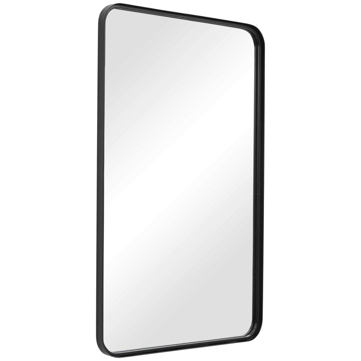 Black Santi Mirror - Uttermost - Rectangular Mirrors by Modest Hut