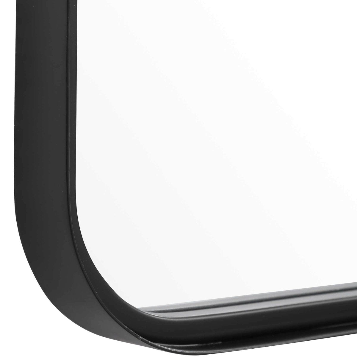 Black Santi Mirror - Uttermost - Rectangular Mirrors by Modest Hut