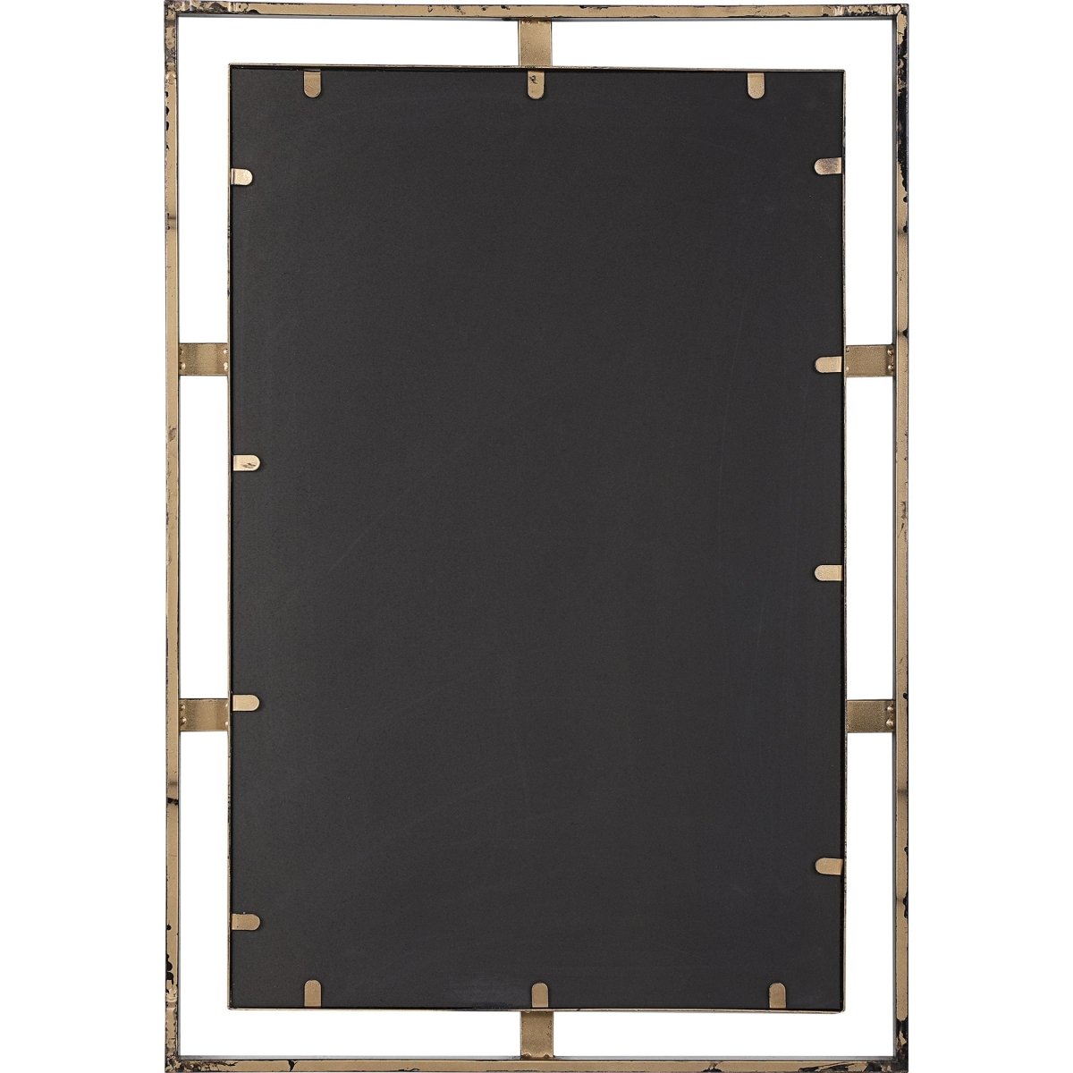 Carrizo Gold & Bronze Rectangle Mirror - Uttermost - Rectangular Mirrors by Modest Hut