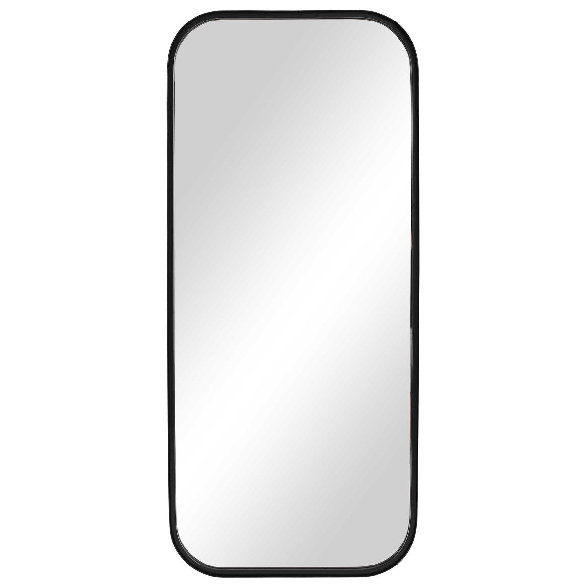 Concord Black Tall Mirror - Uttermost - Rectangular Mirrors by Modest Hut