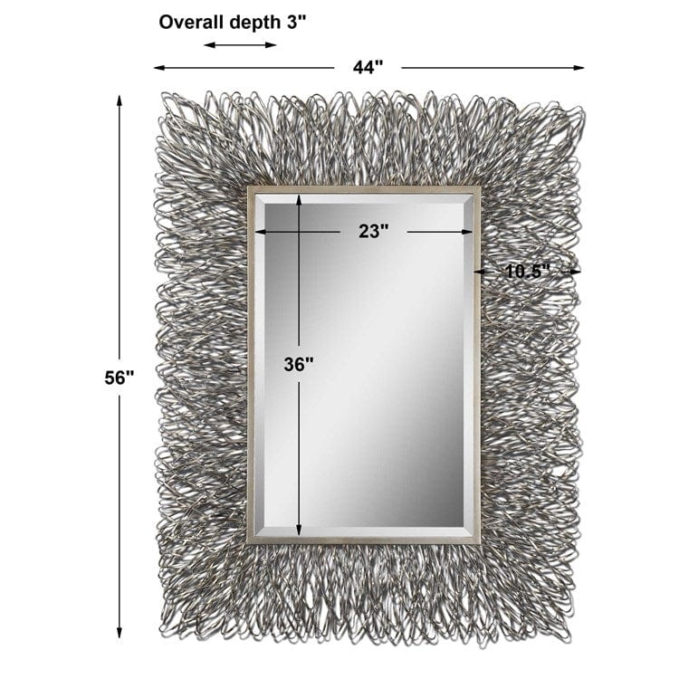 Corbis Mirror - Uttermost - Rectangular Mirrors by Modest Hut
